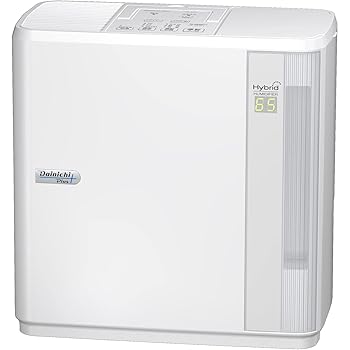 【中古】ダイニチ (Dainichi) 加湿器 ハイブリッド式(木造和室8.5畳まで/プレハブ洋室14畳まで) HDシリーズ ホワイト HD-5021-W