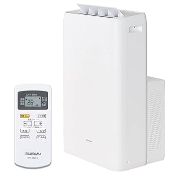 【中古】【工事不要】 【除湿機能搭載】 アイリスオーヤマ ポータブル クーラー エアコン 冷風機 8~12畳 2022年モデル 除湿 換気 内部洗浄機能 IPA-3522G
