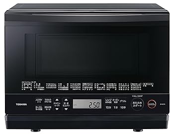 【中古】東芝(TOSHIBA) スチーム オーブンレンジ 石窯ドーム 26L ER-XD70(K) ブラック フラットテーブル｜ドリエム店