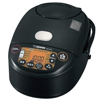 【中古】ZOJIRUSHI 象印 IH炊飯ジャー (5.5合炊き) 限度炊き 黒いこと NW-VD10-BA