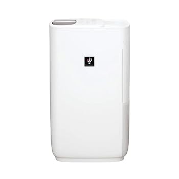 【中古】シャープ ハイブリッド式 加湿器 HV-S55-W どっちも給水 レギュラータイプ プラズマクラスター Ag+イオン タンク容量 4L｜ドリエム店