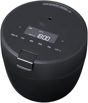 【中古】炊飯器 5合 圧力IH 新生活 一人暮らし コンパクトサイズ 自動調理鍋 無水調理/低温調理可能 ふた食洗機対応 ブラック|ドリエム店
