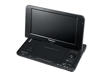 【中古】(非常に良い)パナソニック ポータブルDVDプレイヤー 8.5V型液晶搭載 DVD-LS83-K