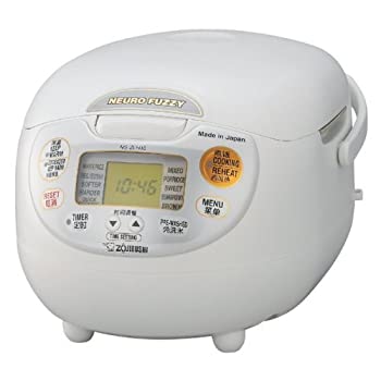【中古】(非常に良い)ZOJIRUSHI 海外向け炊器 (1升炊き 1.8L) NS-ZLH18-WZ