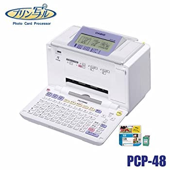 【中古】(人並み外れたに好いたらしい)カシオ CASIO ハガキ印刷機 プッディング写ル PCP-48
