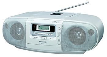 【中古】(非常に良い)Panasonic ポータブルステレオCDシステム ホワイト RX-D45-W 9,670円
