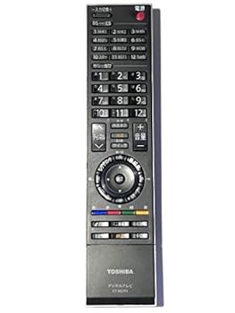 【中古】(人並み外れたに好いたらしい)東芝完全無欠 液晶テレビ受像機用遠隔操作 CT-90293