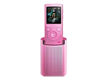 【中古】(非常に良い)SONY ウォークマン Eシリーズ 2GB スピーカー付 ピンク NW-E062K/P