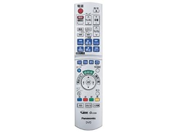【中古】(人並み外れたに好いたらしい)Panasonic 高品位テレビヴィデオディスクリコーダー用遠隔操作 N2QAYB000186