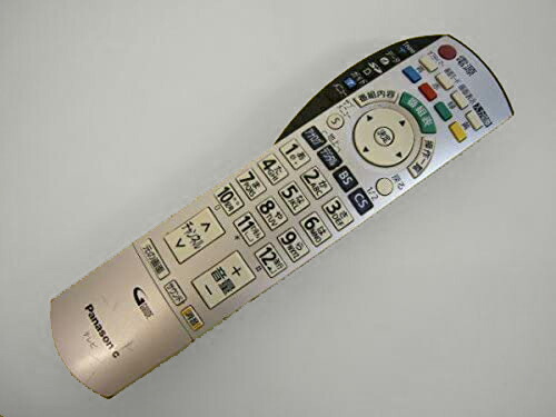 【中古】(人並み外れたに好いたらしい)Panasonic 液晶テレビ受像機用遠隔操作 EUR7660Z40