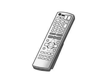 【中古】(人並み外れたに好いたらしい)Panasonic SD/ヴィデオディスクステレオ取り合わせ用遠隔操作 EUR7720LC0
