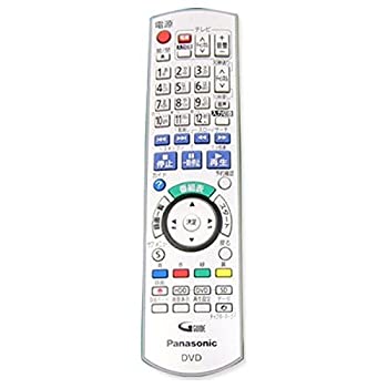 【中古】(人並み外れたに好いたらしい)Panasonic 高品位テレビヴィデオディスクリコーダー用遠隔操作 N2QAYB000349