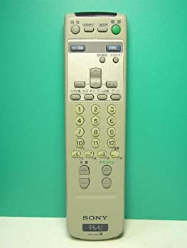 【中古】(人並み外れたに好いたらしい)SONY テレビ受像機遠隔操作 RM-J234
