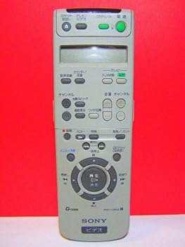 【中古】(人並み外れたに好いたらしい)ソニー 映像媒体遠隔操作 RMT-V295A