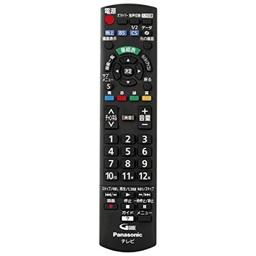 【中古】(非常に良い)Panasonic 液晶テレビ用リモコン N2QAYB000814