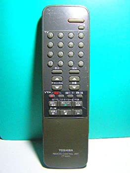 【中古】(人並み外れたに好いたらしい)東芝 テレビ受像機 映像媒体遠隔操作 CT-9655