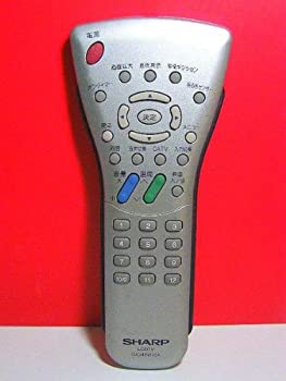 【中古】(非常に良い)シャープ テレビリモコン GA348WJSA