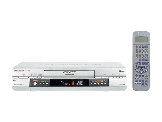 【中古】(人並み外れたに好いたらしい)Panasonic (パナソニック) G吊りひも付VHS高忠実度録画媒体 NV-HX33G