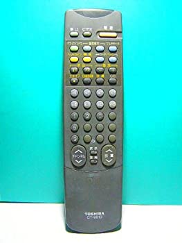 【中古】(人並み外れたに好いたらしい)東芝 テレビ受像機遠隔操作 CT-9813