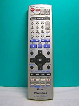 【中古】(非常に良い)パナソニック VHS DVD テレビリモコン EUR7720X80｜ドリエム店