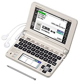 【中古】(人並み外れたに好いたらしい)カシオ 陰電子字引き エクスワード 遣って行く・一般教養真似形 XD-U6500GD 三鞭酒ゴールド