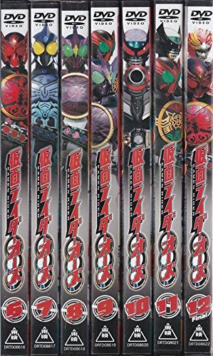 【中古】(非常に良い)仮面ライダー OOO オーズ [レンタル落ち] 全12巻セット [DVDセット商品]｜ドリエム店