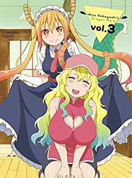 【中古】(非常に良い)小林さんちのメイドラゴン 3 [DVD]｜ドリエム店
