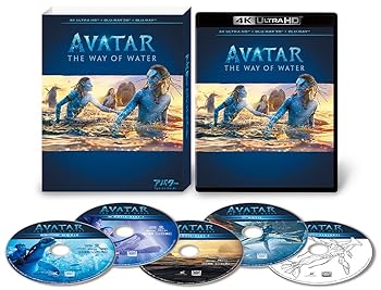 【中古】(非常に良い)アバター：ウェイ・オブ・ウォーター 4K UHD [4K ULTRA HD+3D+ブルーレイ] [Blu-ray] ジェームズ・キャメロン｜ドリエム店