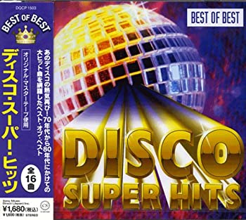 【中古】(非常に良い)ディスコ スーパー・ヒッツ [CD] セプテンバー 今夜はブギー・ナイト ベスト・オブ・マイ・ラブ ガット・トゥ・ビー・リアル ソウル・トレインのテー