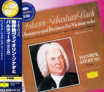 【中古】(非常に良い)バッハ:無伴奏ヴァイオリンのためのソナタとパルティータ(全曲) [CD]｜ドリエム店