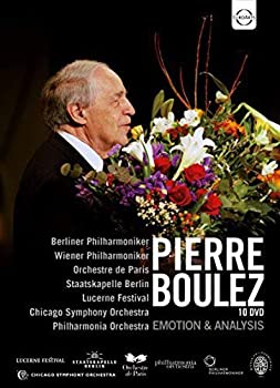 【中古】(非常に良い)Pierre Boulez -Emotion & Analysis [DVD]