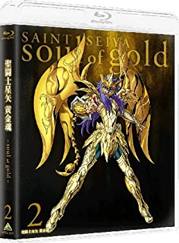 【中古】(非常に良い)聖闘士星矢 黄金魂 -soul of gold- 2 [Blu-ray]