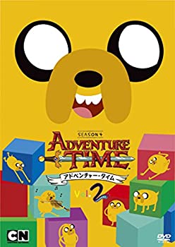 【中古】(非常に良い)アドベンチャー・タイム　シーズン4　Vol．2 [DVD]