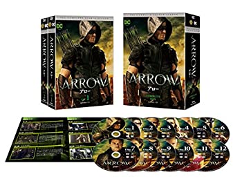 【中古】(非常に良い)ARROW/アロー 〈フォース・シーズン〉 コンプリート・ボックス(12枚組) [DVD]