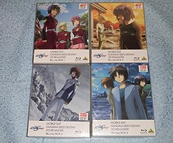 【中古】(非常に良い)機動戦士ガンダムSEED DESTINY HDリマスター 初回限定版 Blu-ray BOX 全4巻セット|ドリエム店