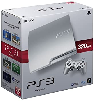 【中古】(非常に良い)PlayStation 3 (320GB) サテン・シルバー ( CECH-2500B SS )【メーカー生産終了】 39,130円