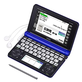 【中古】(非常に良い)カシオEX-word 電子辞書 生活・教養モデル XD-N6600BU ブルー|ドリエム店