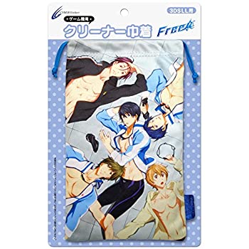 【中古】(非常に良い)Free! ゲーム機用クリーナー巾着 ( 3DS LL 用) 水着 Ver.