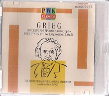 【中古】(未使用･未開封品)GRIEG・CONCERTO FOR PIANO in A minor,Op.16・PEER GYNT SUITES Nos.1,2&3・PWK1113 [CD]｜ドリエム店