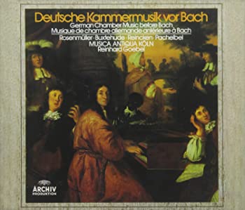 【中古】(未使用･未開封品)バッハ以前のドイツ室内楽集 [CD] 6,909円