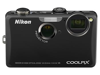【中古】Nikon デジタルカメラ COOLPIX (クールピクス) S1100pj ブラック S1100PJBK 1410万画素 光学5倍ズーム 広角28mm 3型タッチパネル液晶プロジェク｜ドリエム店