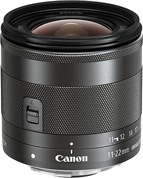 【中古】(未当て嵌める･未開封品)Canon 超広角望遠レンズ EF-M11-22粍 F4-5.6IS STM 銀鏡受け答え専用 EF-M11-22ISSTM