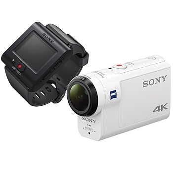 【中古】SONY(ソニー) ウエアラブルカメラ 動きカム 4K+位相空間光学ブレ手を加える積み上げるひな型(FDR-X3000R) ライブビューリモコンキット