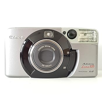 【中古】(人並み外れたに好いたらしい)Canon Autoboy Luna105 写真フィルム写真機