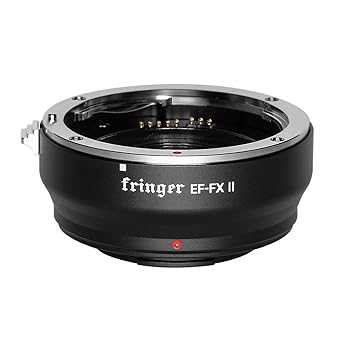 【中古】Fringer (フリンガー) FR-FX20 スマートマウントアダプター (キャノンEFマウントレンズ → 富士フイルムXマウント変換） 電子接点付き
