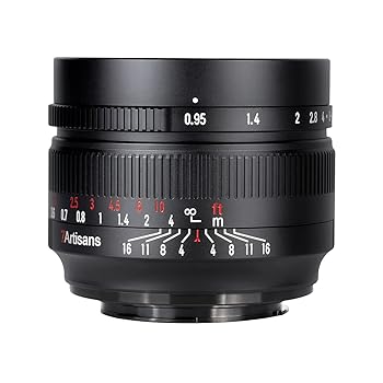 【中古】(未使用･未開封品)七工匠 7Artisans 50mm F0.95 (ニコンZマウント APS-C) ブラック 単焦点レンズ｜ドリエム店