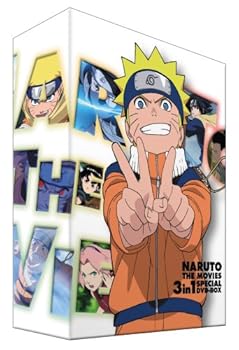 【中古】(未使用･未開封品)NARUTO THE MOVIES 3in1 SPECIAL DVD-BOX 竹内順子