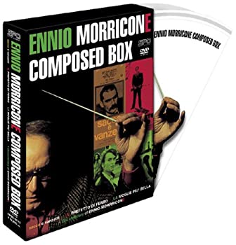 【中古】(未使用･未開封品)エンニオ・モリコーネ COMPOSED BOX [DVD]「死刑台のメロディ」「鉄人長官」「シシリアの恋人」3作品+ドキュメンタリー