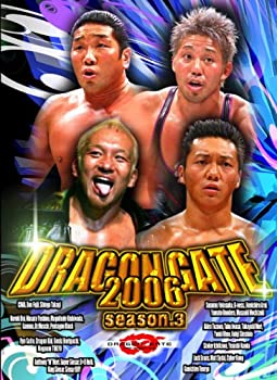 【中古】(未使用･未開封品)DRAGON GATE 2006 season.3 [DVD]｜ドリエム店