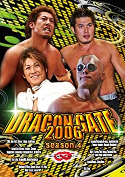 【中古】(未使用･未開封品)DRAGON GATE 2006 season.4 [DVD]